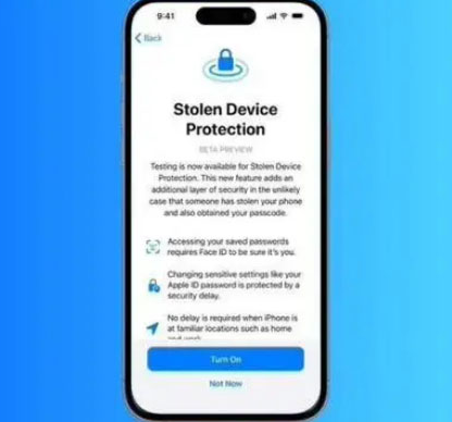 高陵苹果授权维修店分享被盗设备保护功能开启方法 