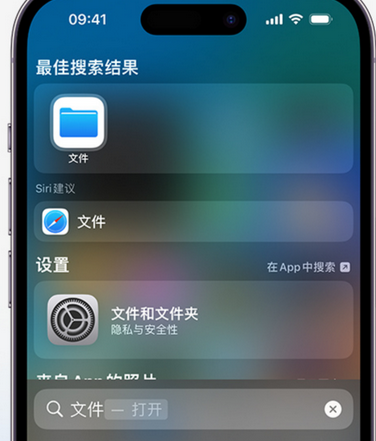 高陵apple维修中心分享iPhone文件应用中存储和找到下载文件 